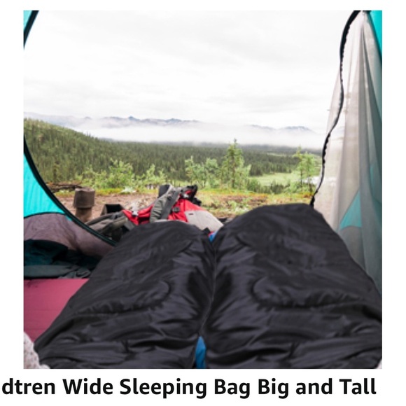 Large 0 Degree Sleeping Bags for Adults Cold Weather Sleeping Bag Camping Winter - Picture 7 of 7